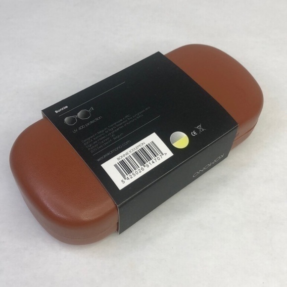 NEW KOMONO sunglasses Bonnie Ice Lemon Clear Blue Neon - Picture 13 of 13